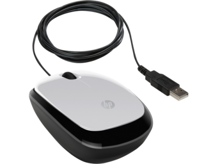 HP X1200 Wired Mouse USB Pike Silver ( 2HY55AA ) 
