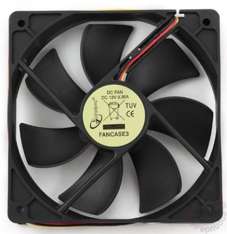 GEMBIRD FANCASE3 Fan for PC case 120x120x25mm