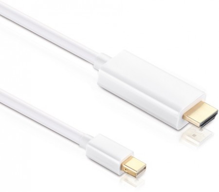 Assmann (X-DC050-020) MONITOR Cable, DisplayPort(mini)HDMI MM, 2m