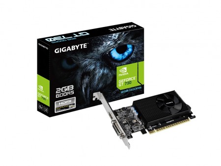 Gigabyte nVidia GT 730 2GB DDR5 64bit GV-N730D5-2GL