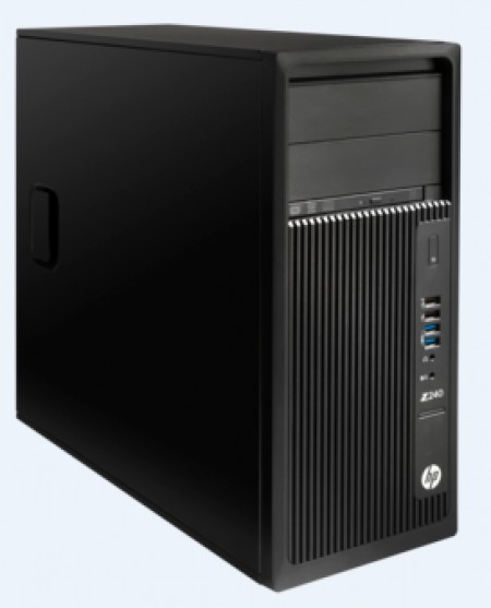 HP Z240 Tower (1WU97EA) Intel Core i7-7700 16GB 256GB PCIe + 1TB Quadro P2000 5GB DVDRW Win 10 Pro