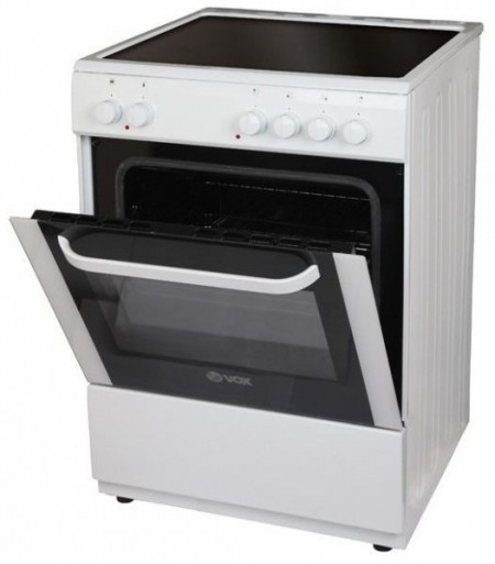 VOX CHT5001 85*50*60, ceran ploca, multi fan rerna, 8 funkcija, bela boja  50 l