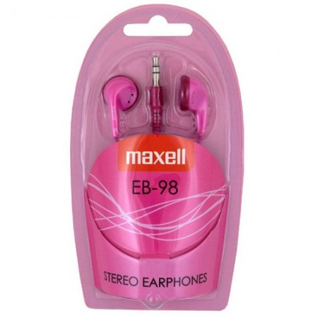 Maxell EB-98 Pink Ear Bud slusalice