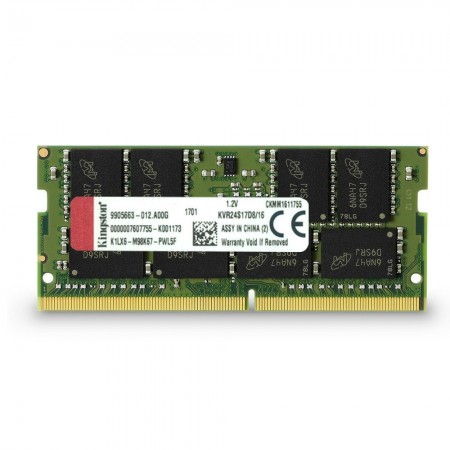 KINGSTON SODIMM DDR4 16GB 2400MHz KVR24S17D816 