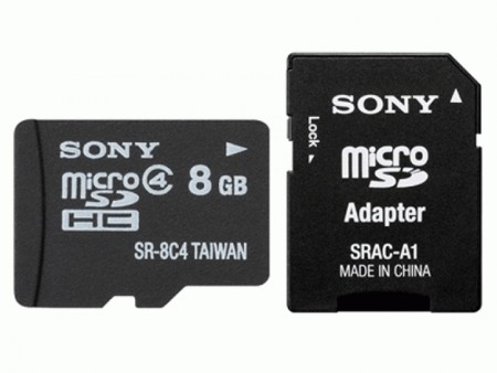 Sony SR8A4 (mikroSD cl.4 8GB sa SD adapt.)