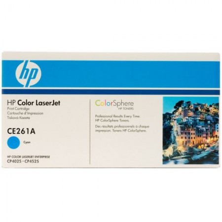 HP Toner Cyan CLJ CP4525/CP4025 [CE261A]   