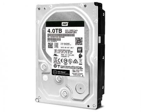 WD 4TB 3.5 SATA III 256MB 7.200rpm WD4005FZBX Black