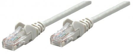 LAN Intellinet patch kabl 1m Cat.5e UTP PVC Bakar sivi