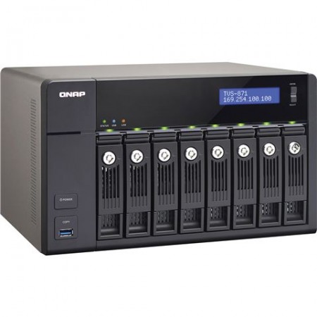 QNAP NAS TVS-871-i3-4G Intel Core i3-4150 4GB 512MB Flash Memory