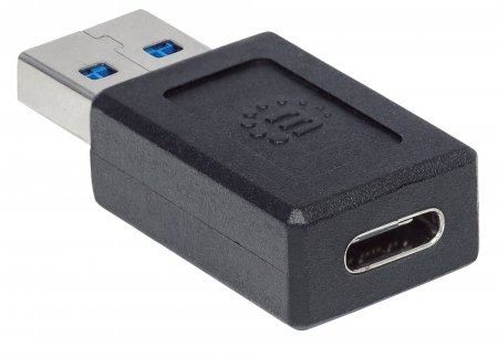 Intellinet adapter USB 3.1 Gen 2 Type-A Muški - Type-C Ženski Crn