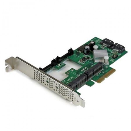 E-Green PCI-Express, 2-ort SATA III Raid Kontroler