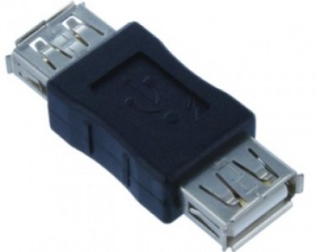 Fast Asia adapter usb 2.0 tip A (F) - usb 2.0 tip A (F) crni