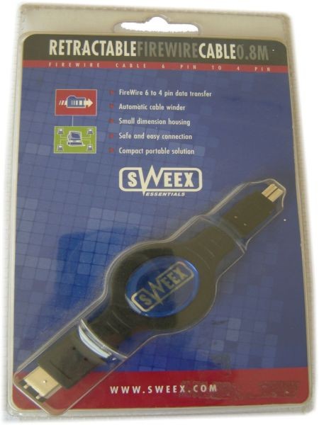 SWEEX CABLE FireWire 6 na 4
