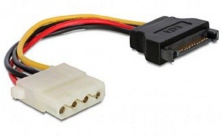 Gembird CC-SATA-PS-M SATA (male) to Molex (female) power cable, 0.15 m