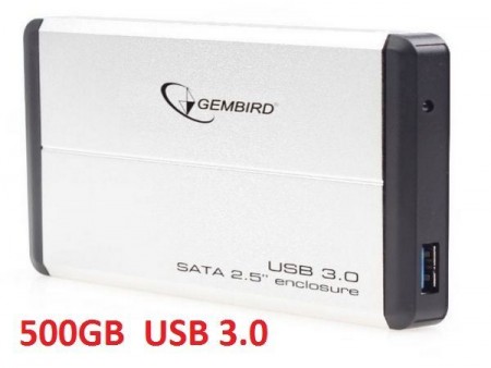TOSHIBA (MQ01ABF050) HDD 2.5 SATA III 500GB GMB externi USB3.0 8MB 