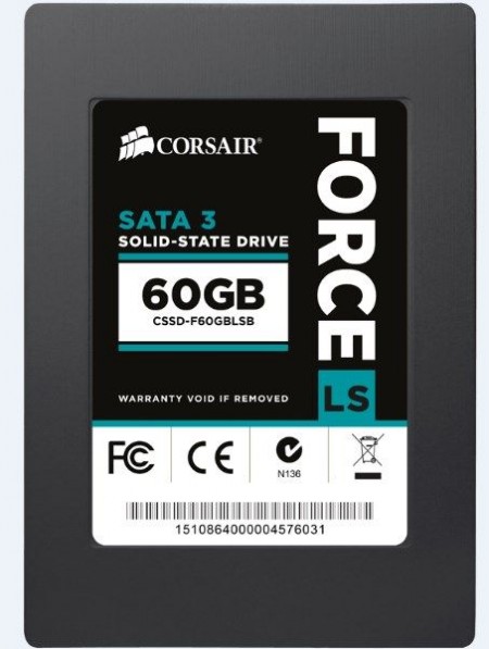 Corsair (CSSD-F60GBLSB/RF2) 2.5 60GB 540/440MB/s SSD 