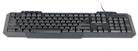 Gembird KB-UM-105 Multimedijalna tastatura US layout black USB