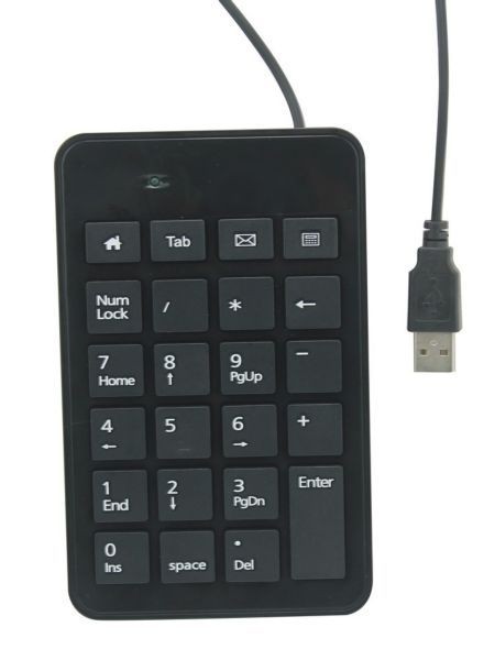 Gembird KPD-01 numericka tastatura Black USB