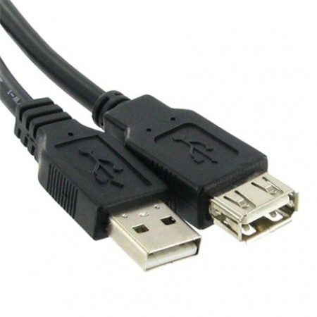 Wiretek kabl USB A-MA-F 2M