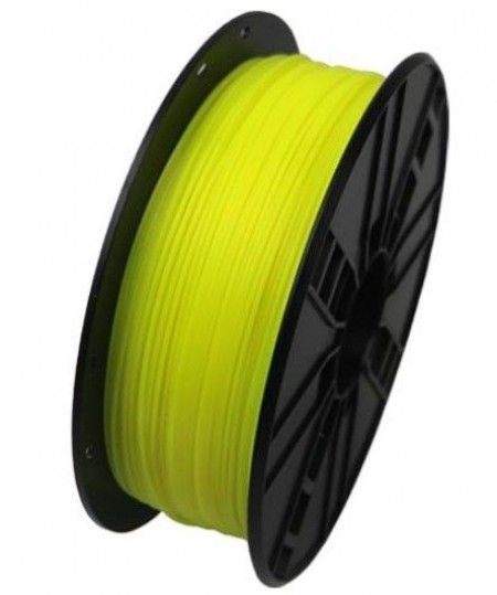 Gembird 3DP-PLA1.75-01-FY PLA Filament za 3D stampac 1.75mm, kotur 1KG Fluorescent Yellow