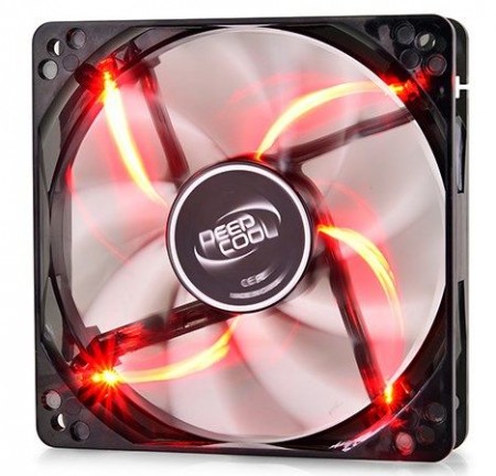 DeepCool WINDBLADE120-RD ventilator RED LED 