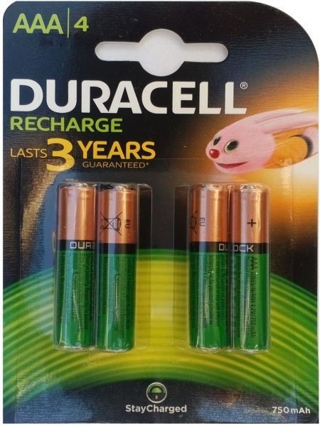 Duracell 750mAh AAA Punjive Baterije