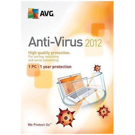 AVG Anti-virus 2012 (1User) 1g