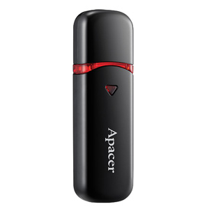 APACER 16GB AH333 USB 2.0 flash crni