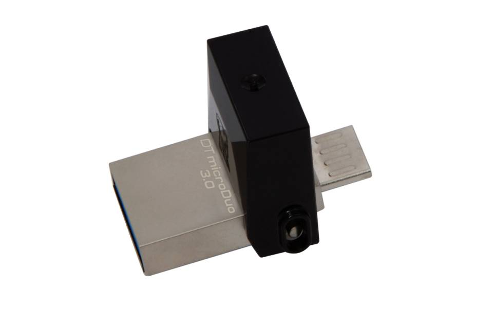 Kingston 32GB DataTraveler MicroDuo USB 3.0/USB OTG flash DTDUO3/32GB crni