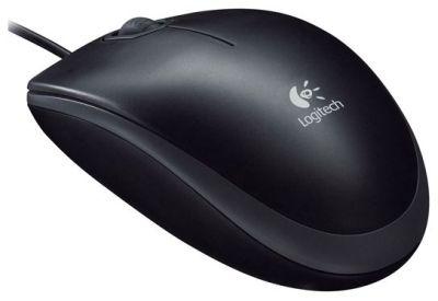 Logitech M100, dark mouse/high-definition optical tracking ( 1000dpi )