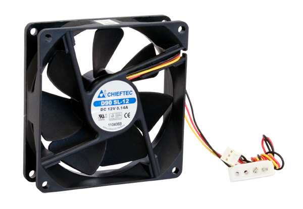 CHIEFTEC Ventilator AF-0925S 92mm x 92mm x 25mm