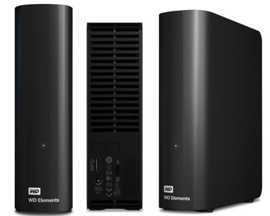 WD EXT 3.5 Elements Desktop  4TB WDBWLG0040HBK-EESN