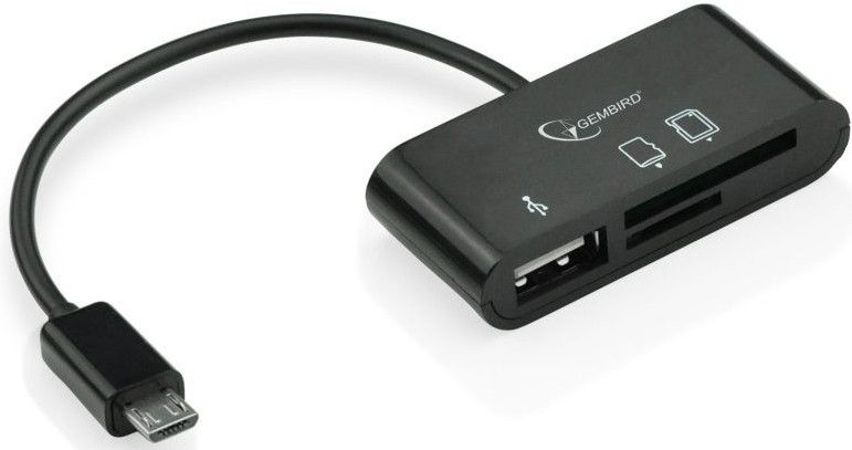 GEMBIRD UHB-OTG-01 usb OTG cable with card reader