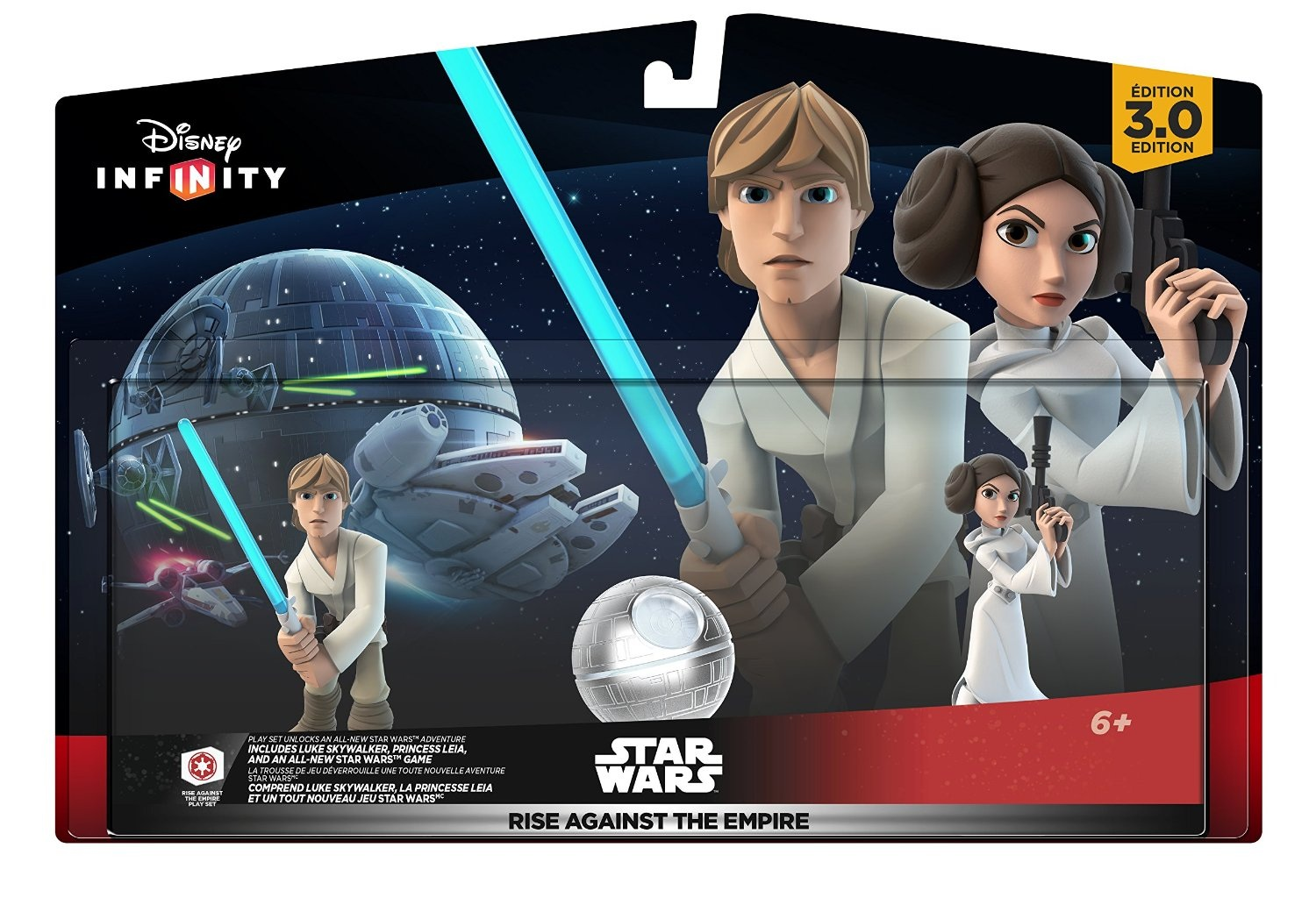 Infinity 3.0 Power Discs - Rise against the Empire (Luke, Leia and Playset piece)