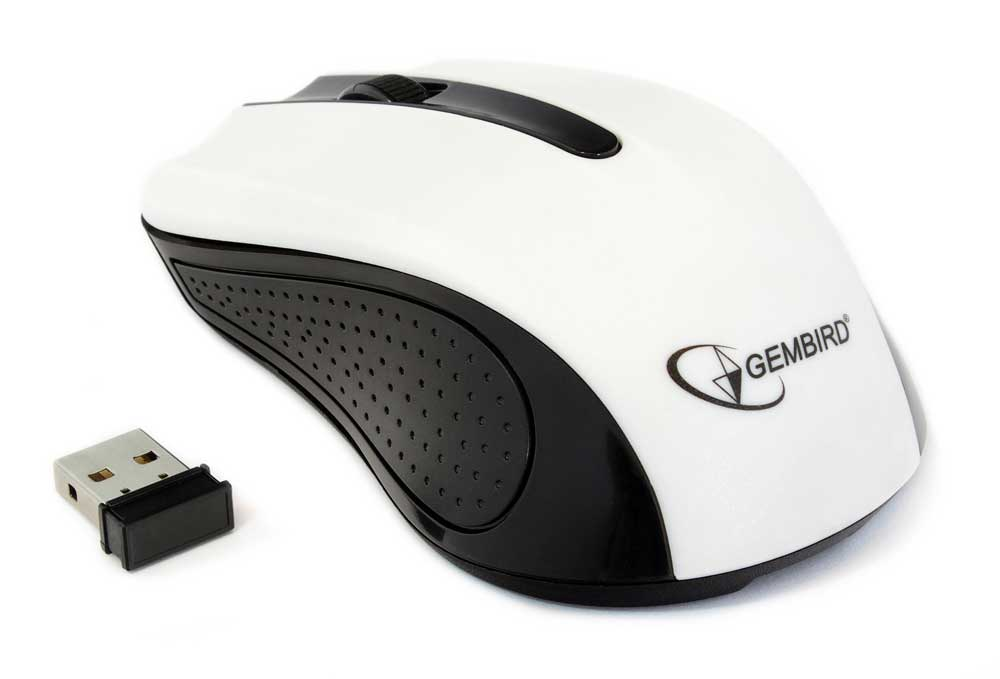 Gembird MUSW-101 2.4GHz wireless optical mouse, black USB