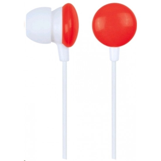 GEMBIRD MHP-EP-001-R Candy In-ear earphones, red