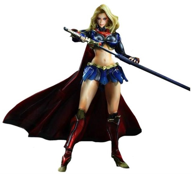 Dc Comics Variant Play Arts Kai -Supergirl-