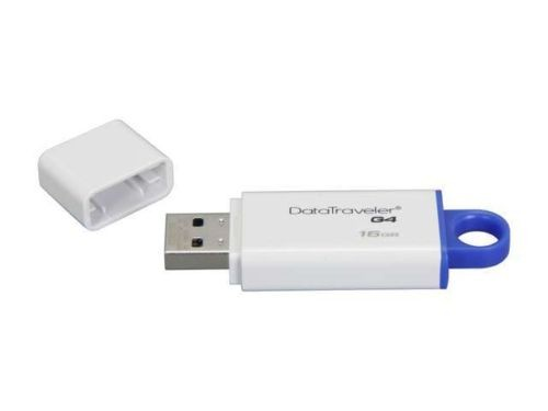 KINGSTON 16GB DataTraveler I Generation 4 USB 3.0 flash DTIG416GB plavo-beli