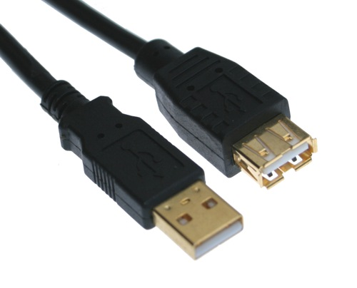 Wiretek ksbl USB A-M/A-F 5M