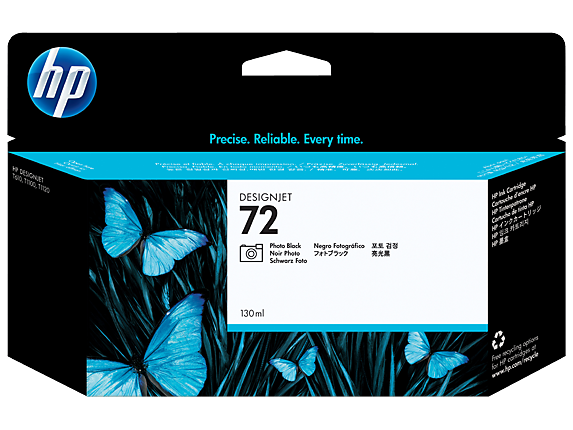 HP No.72 130 ml Photo Black Ink Cartridge za T790/T1300 T610/T1100/T770/T1200/T2300/ [C9370A]