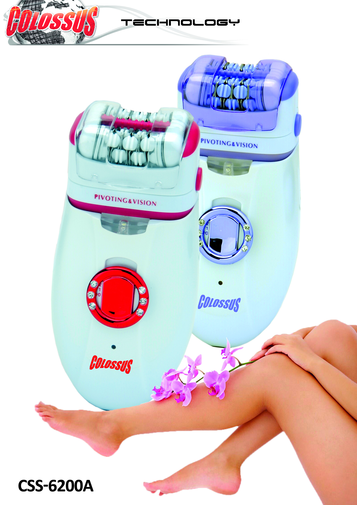 COLOSSUS EPILATOR CSS-6200A