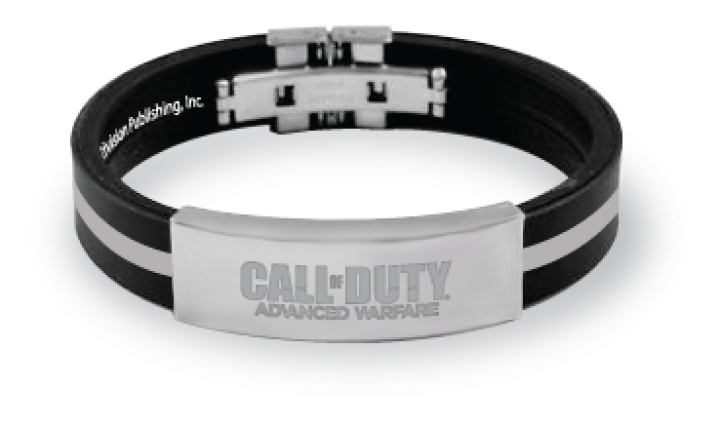 Narukvica Call of Duty AW Rubber Bracelet Metal Buckle
