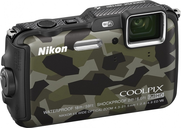 NIKON COOLPIX AW130 Kamuflažni