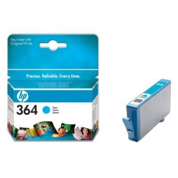 SUP HP INK CB318EE Cyan za Photosmart C5380,C6380,D5460,B8550 (HP 364),300 str,