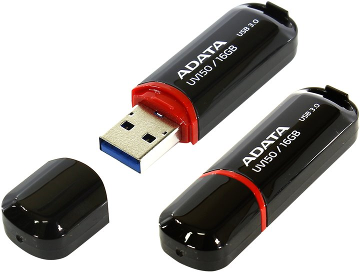 AData 16GB AUV150-16G-RBK crni