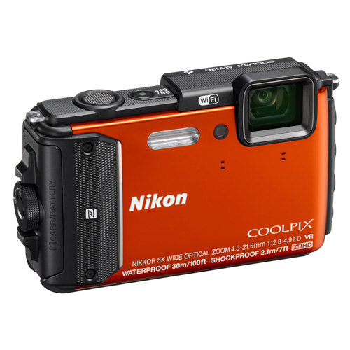 NIKON COOLPIX AW130 Narandžasti