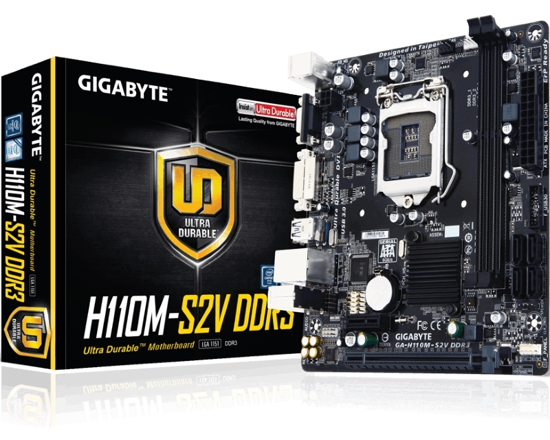 1151 GIGABYTE GA-H110M-S2V DDR3