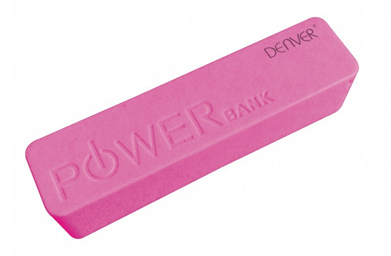 DENVER PBA-2600 Prenosiva punjiva Lithium-ion baterija 2600mAh Pink