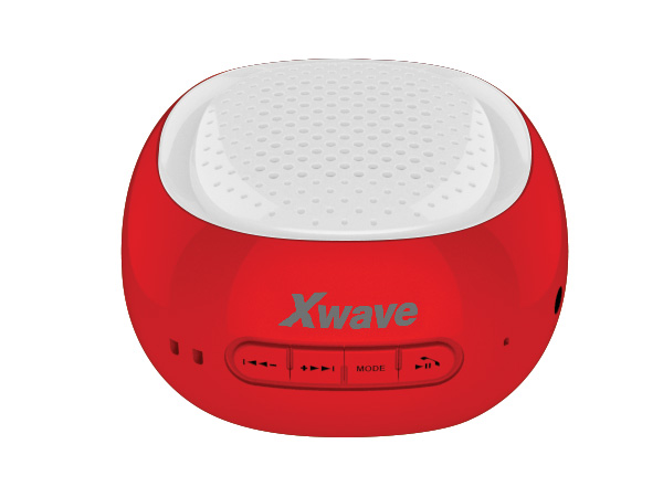 Xwave B COOL Bluetooth zvucnik, FM Radio, Micro SD, USB, red sa belom mrezicom