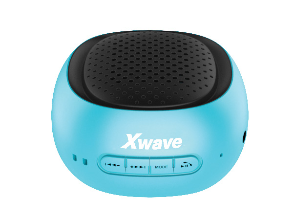 Xwave B COOL Bluetooth zvucnik, FM Radio, Micro SD, USB, plavi  sa crnom mrezicom